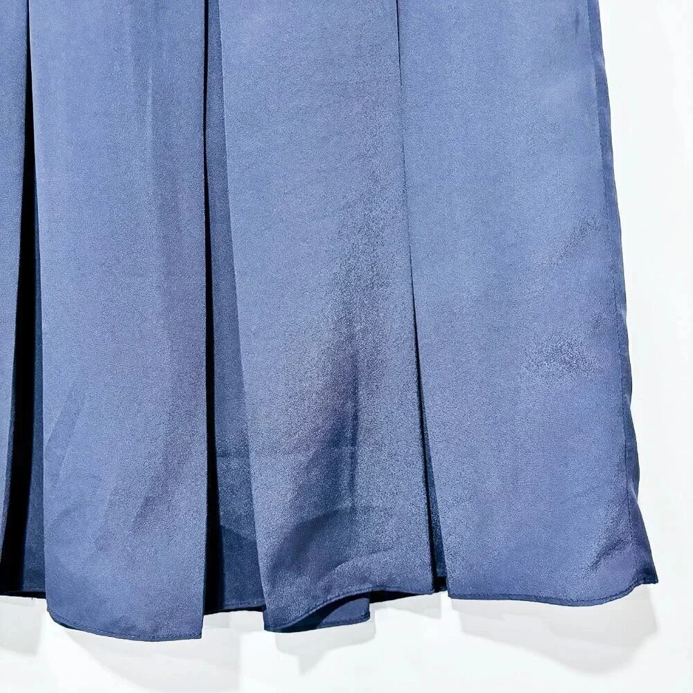 JACOB Grey pleated skirt - Picture 4 of 9